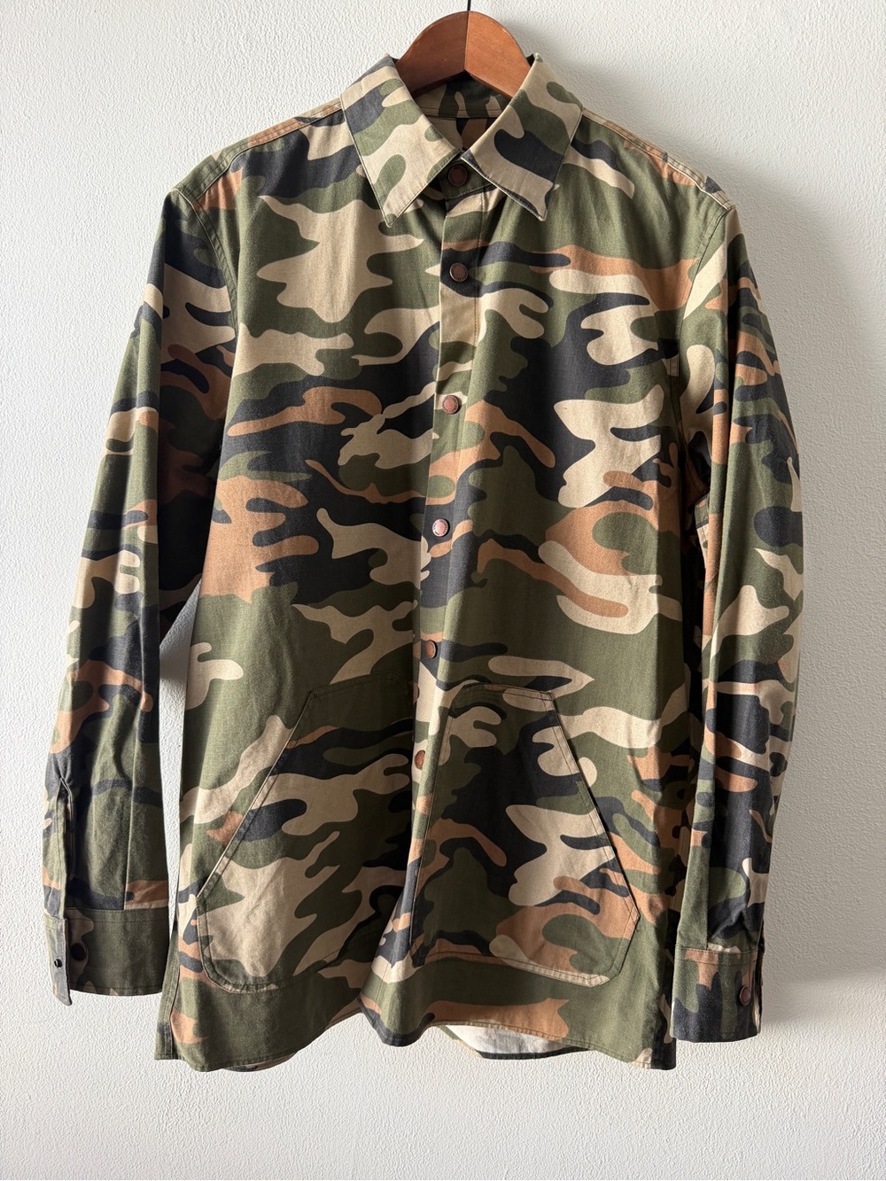 Caterpillar CAT Camo Utility Shirt Jacket Large | Workwear Gorpcore Y2K